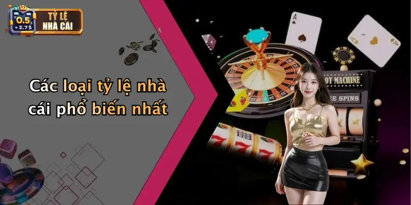 Các loại tỷ lệ nhà cái phổ biến nhất